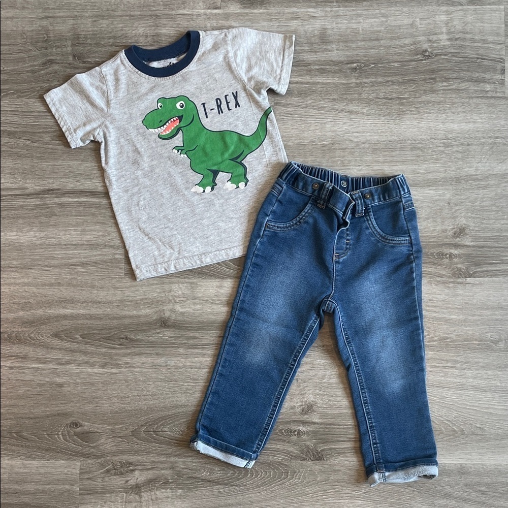 Little Rebels/Baby Cat & Jack baby boys matching set